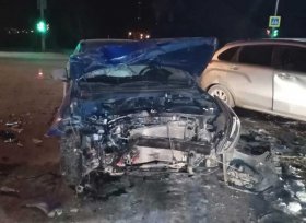 В Башкирии пьяный пешеход попал под колеса ВАЗ-2106