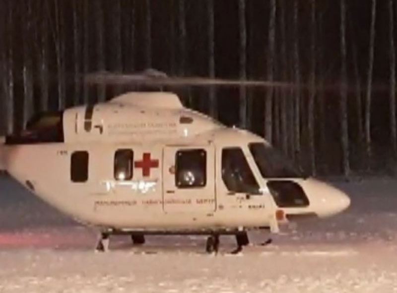 В Башкирии вертолет санавиации, из-за непогоды не смог доставить пациента в больницу