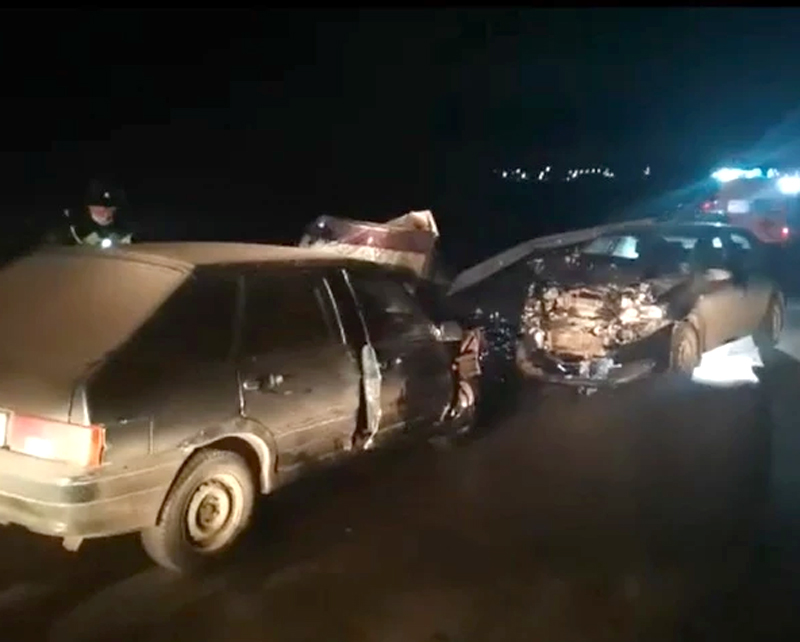 В Башкирии в аварии пострадали четыре человека