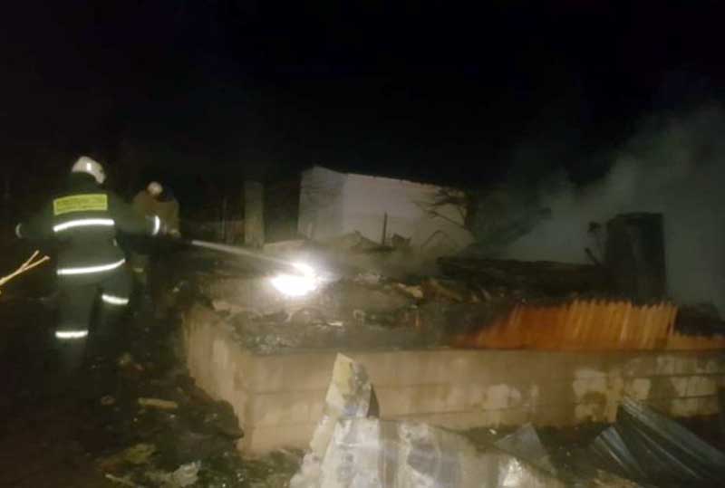 В Чишминском районе Башкирии на месте пожара обнаружили фрагменты тела