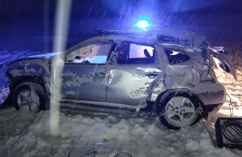В Абзелиловском районе Башкирии водитель опрокинулся в кювет, погибла пассажирка