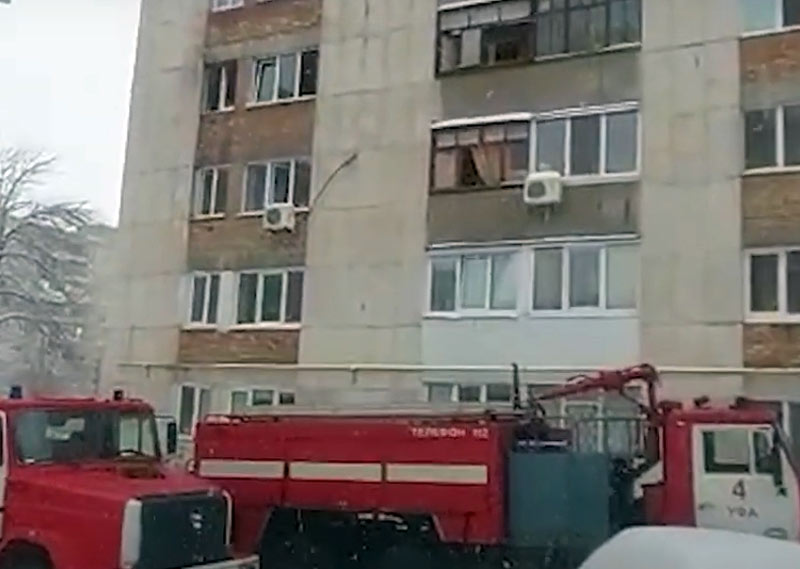 В Уфе, из-за пожара в квартире многоэтажного дома, эвакуировали 15 человек