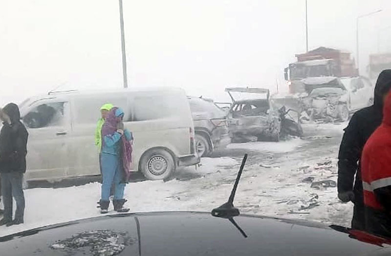 Массовая авария в Кармаскалинском районе Башкирии, погиб человек