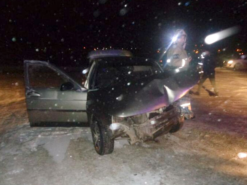 В Туймазинском районе Башкирии произошла массовая авария, пострадали 4 человека
