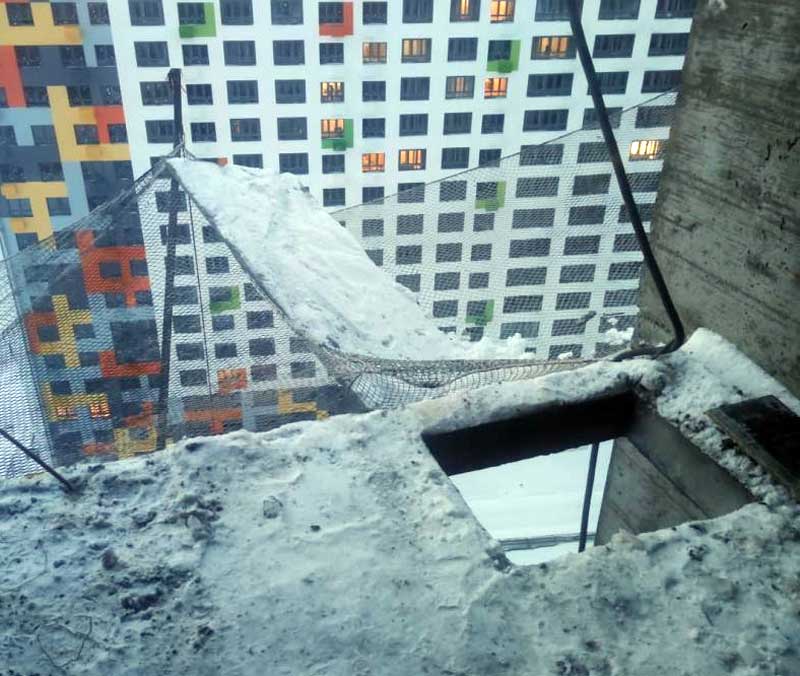 В Башкирии разбился бетонщик, упав с высоты 19 этажа новостройки