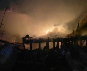 В Янаульском районе Башкирии при пожаре погиб мужчина