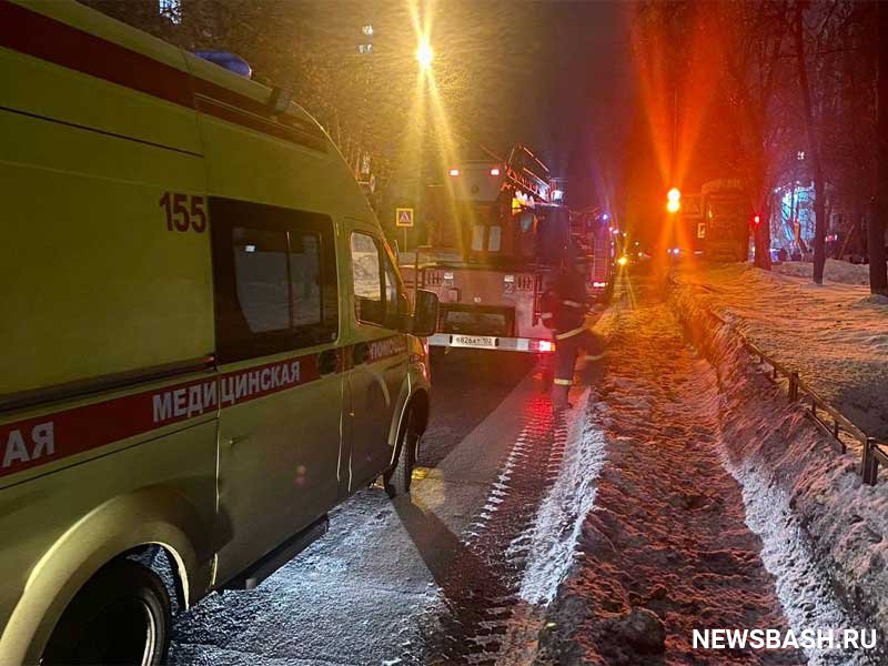 В общежитии крупного вуза Башкирии произошел пожар: эвакуировали более 250 человек