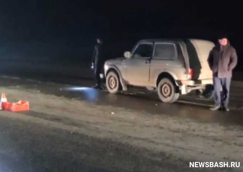 В Башкирии водитель «Нивы» сбил внезапно выскочившего пешехода