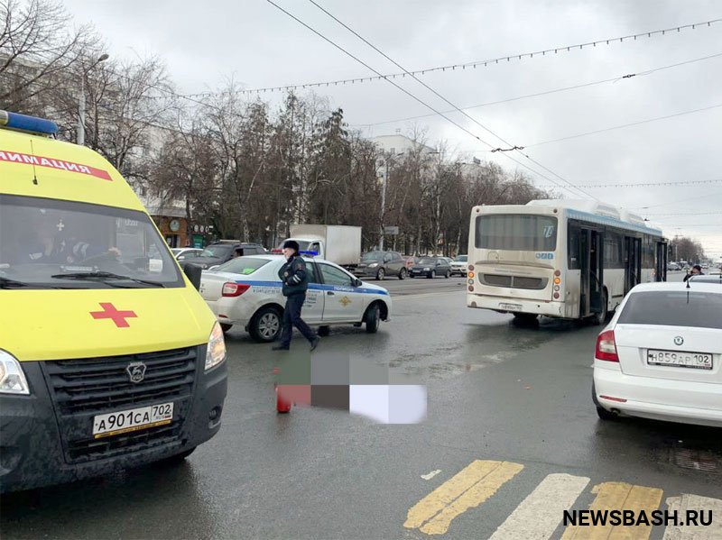 В Башкирии водитель автобуса насмерть сбил 80-летнюю бабушку
