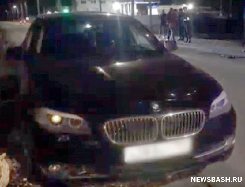 В Стерлитамаке водитель на BMW сбил пенсионера и скрылся