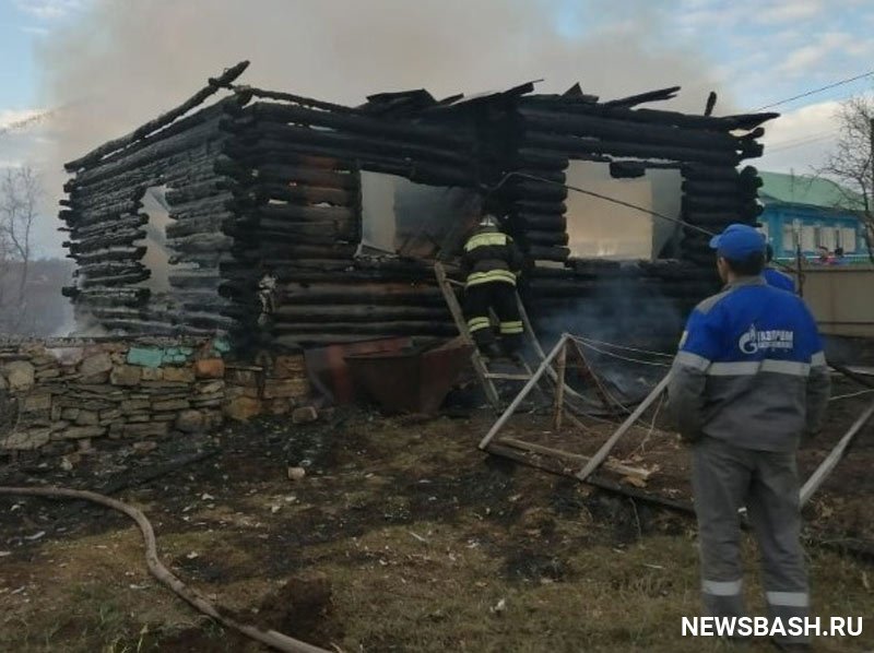 В Башкирии в ходе тушения пожара обнаружили фрагменты тела