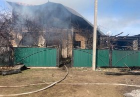 В Башкирии во время пожара в жилом доме погибла пенсионерка