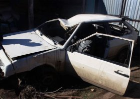 В Башкирии водитель ВАЗ-2108 разбился вместе с пассажиром