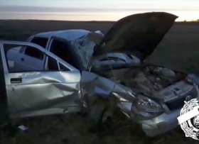 В Башкирии в опрокинувшемся авто погибла молодая девушка