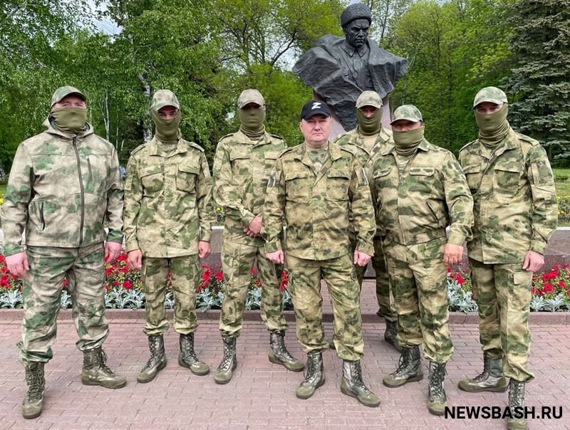 В Башкирии опубликовали фото первых добровольцев батальона Шаймуратова