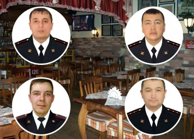 В Башкирии полицейские устроили драку в кафе