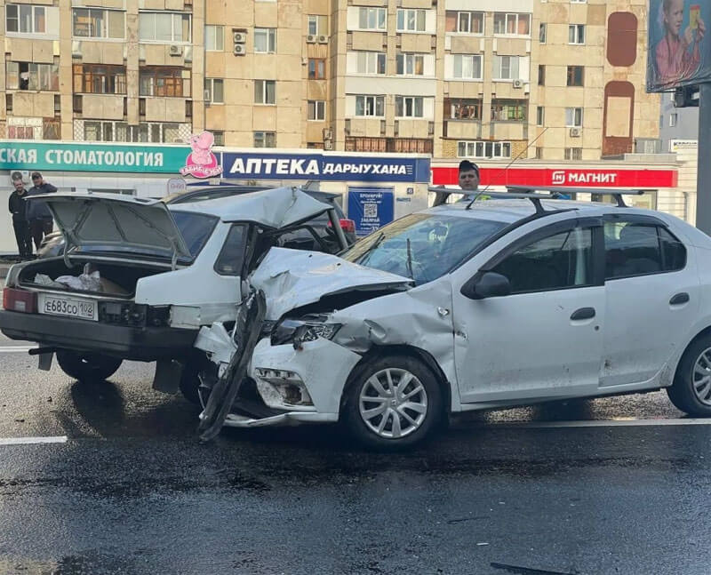 В Башкирии по вине пьяного водителя пострадали 2 человека