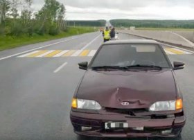 В Башкирии водитель "Daewoo Nexia" сбил водителя скутера