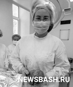 В Башкирии врачи вырезали беременной женщине огромную опухоль