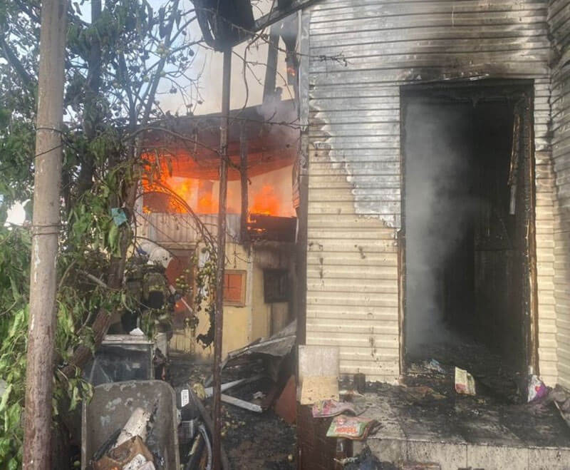 Житель Башкирии заживо сгорел в собственном доме