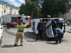 В Башкирии неотложка ехала к пострадавшим в ДТП и сама попала в чудовищную аварию