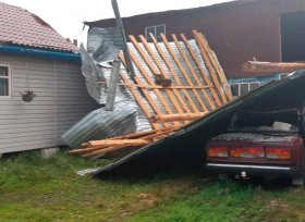 В Башкирии ликвидируют последствия урагана в нескольких населённых пунктах