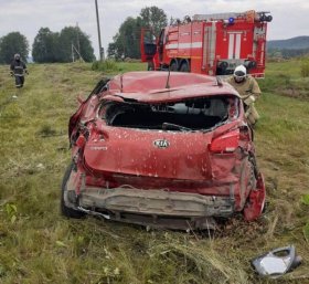 В Башкортостане перевернулся автомобиль, погиб молодой мужчина