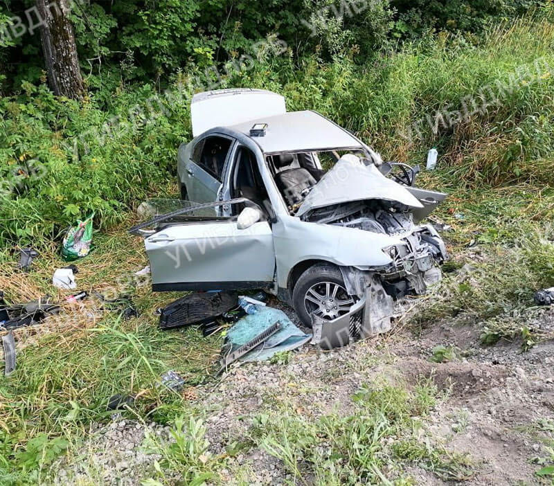 В Башкирии в лобовом столкновении погибла пассажирка, четверо пострадали