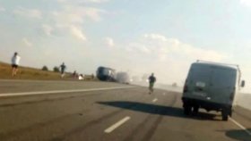 В Башкирии пьяный мотоциклист потерял управление и попал в аварию