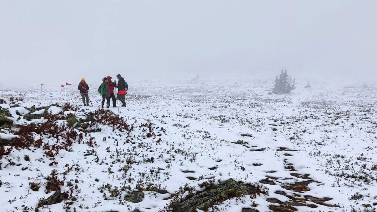В Башкортостане в сентябре выпал первый снег