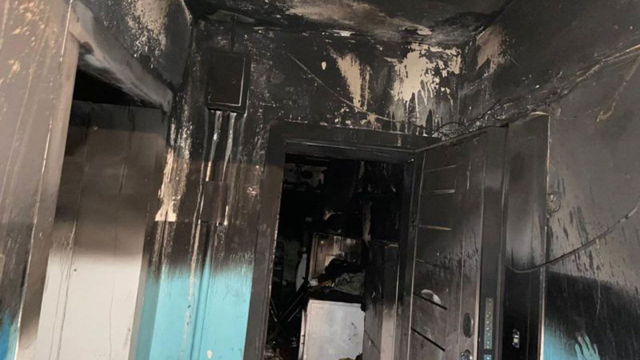 Пожар в Октябрьском: загорелась квартира, пострадал ребенок