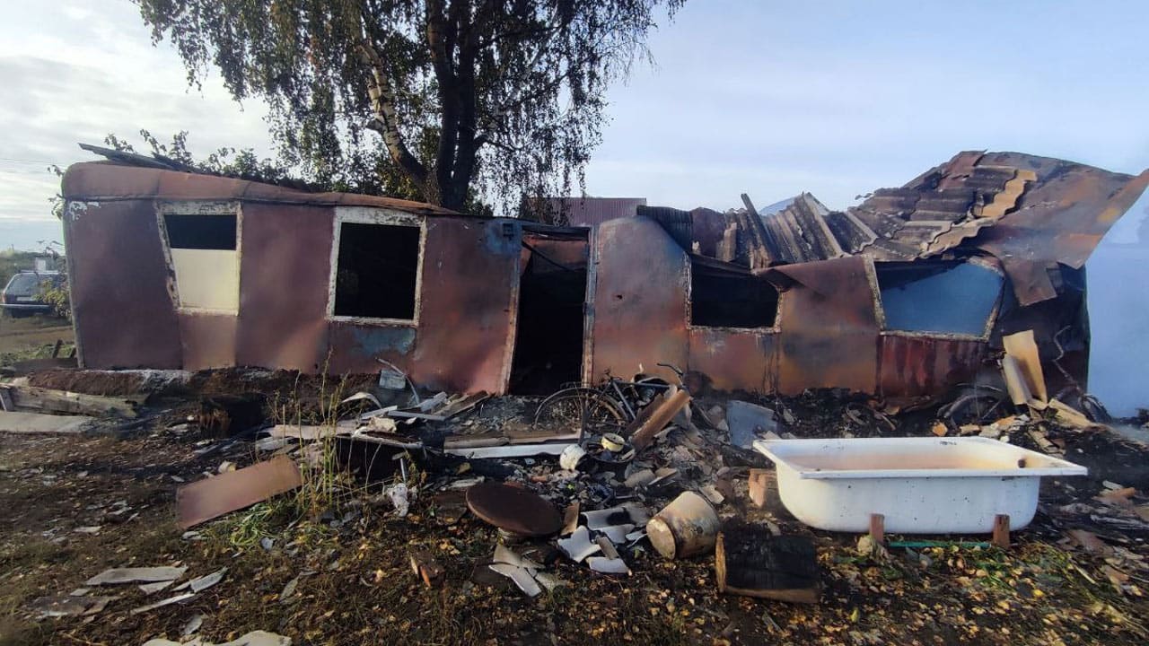 В Бирском районе Башкирии мужчина погиб при пожаре
