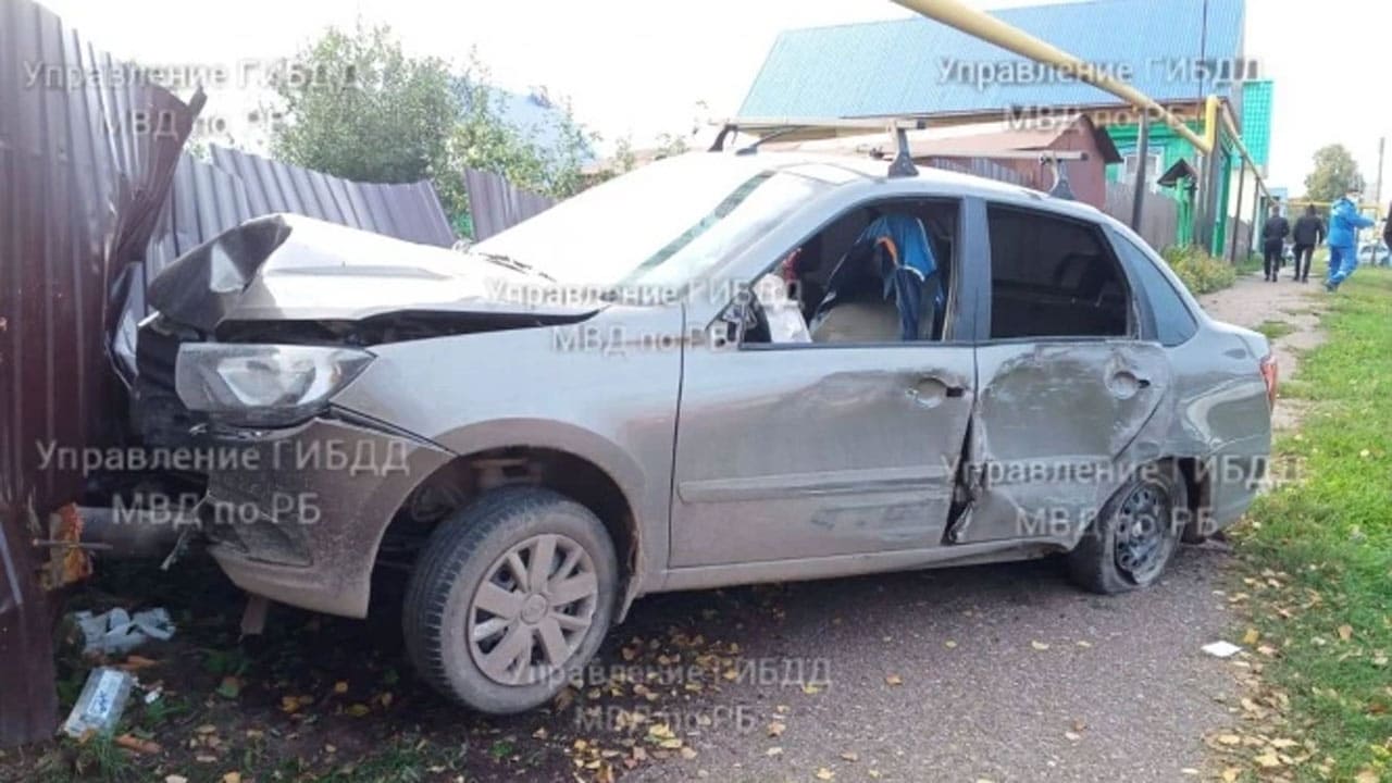 В Благовещенском районе Башкирии пьяный водитель насмерть сбил пешехода