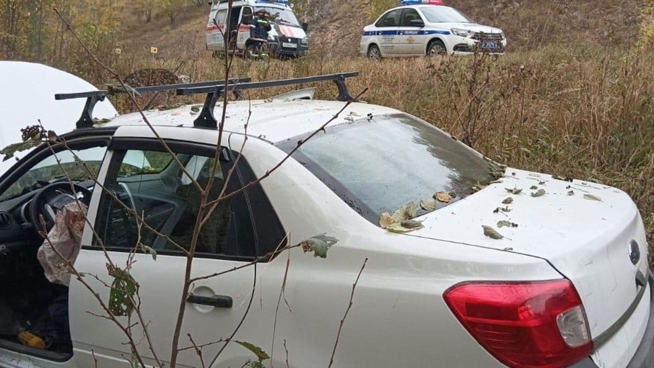 В Салаватском районе Башкирии 64-летний водитель разбился в серьезной аварии
