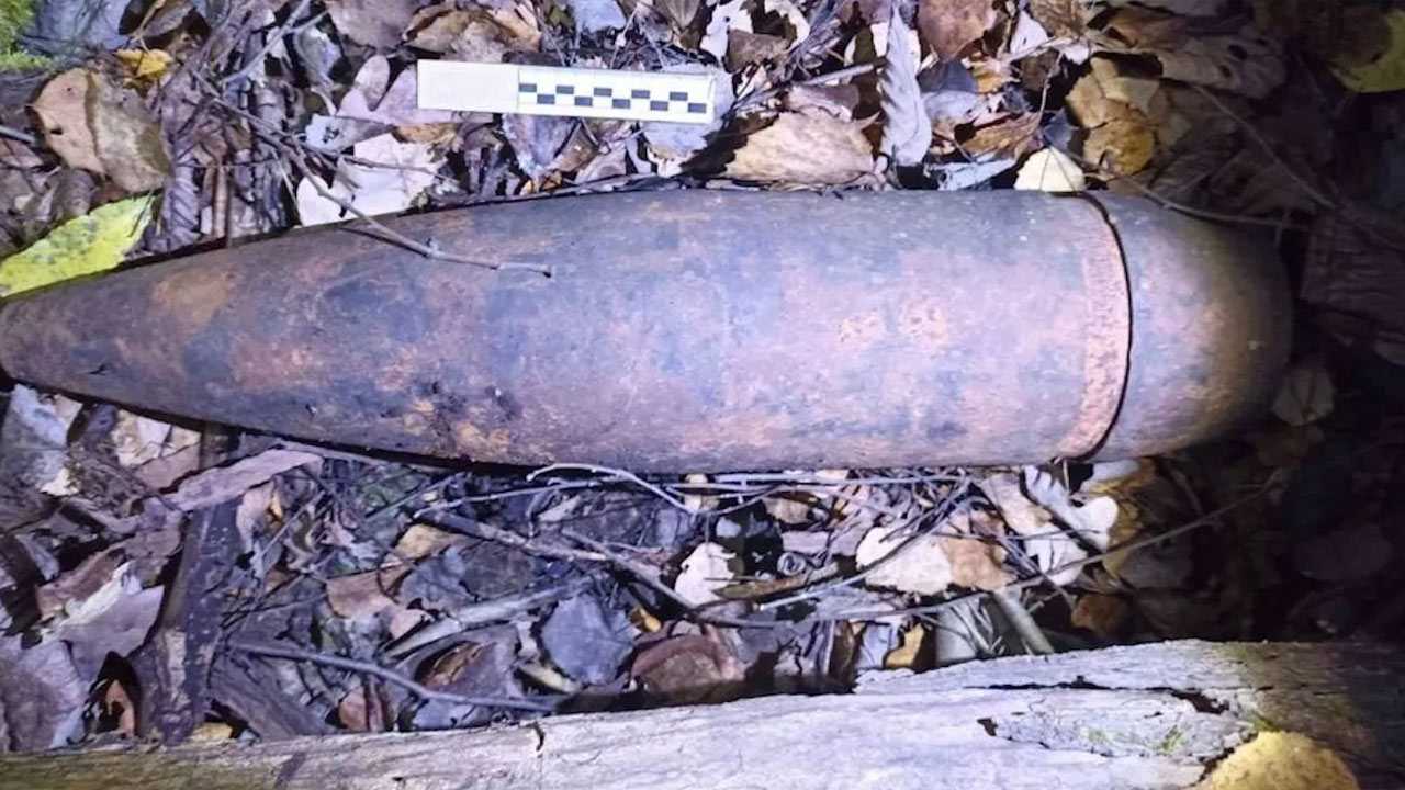 Жительница Иглинского района Башкирии во время сбора грибов в лесу обнаружила артиллерийский снаряд