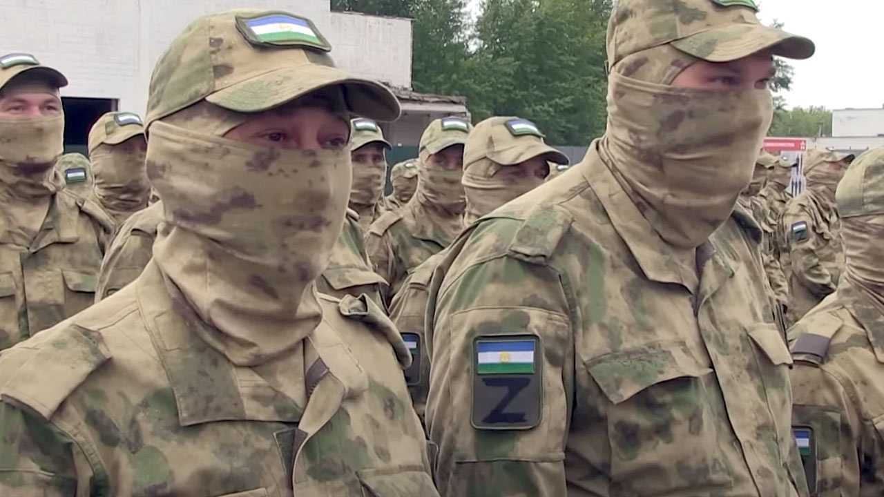 Добровольцы батальона имени Шаймуратова передали привет родным из Башкирии