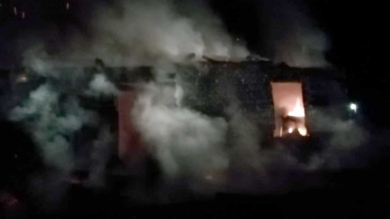 В Кармаскалинском районе Башкирии в пожаре пострадал 41-летний мужчина