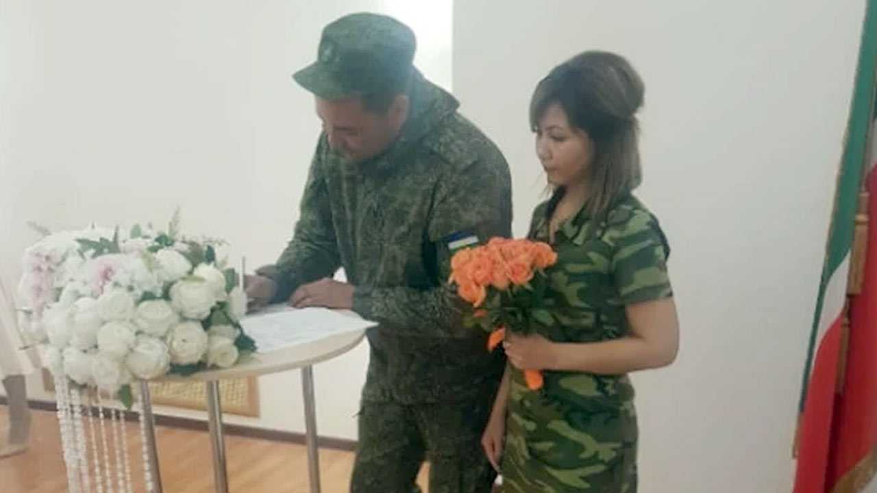 Две жительницы Башкирии приехали в Казань, чтобы сыграть свадьбу с мобилизованными избранниками