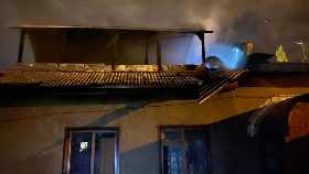 В Бирске ночью загорелась квартира, пострадали 2 человека
