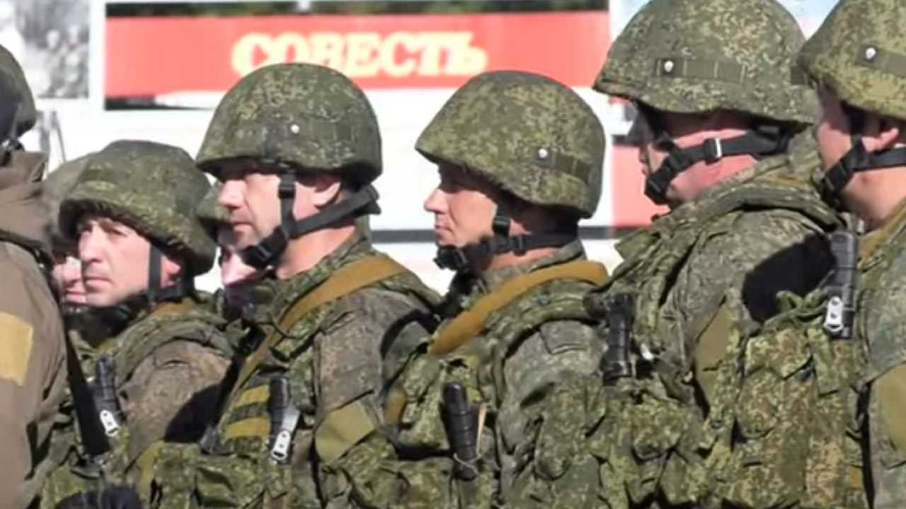 Минобороны РФ: в зону боевых действий отправлено 87 тысяч мобилизованных