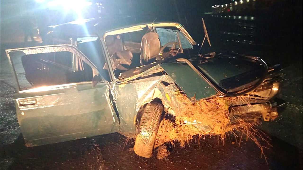 В Баймакском районе Башкирии нетрезвый водитель вылетел в кювет