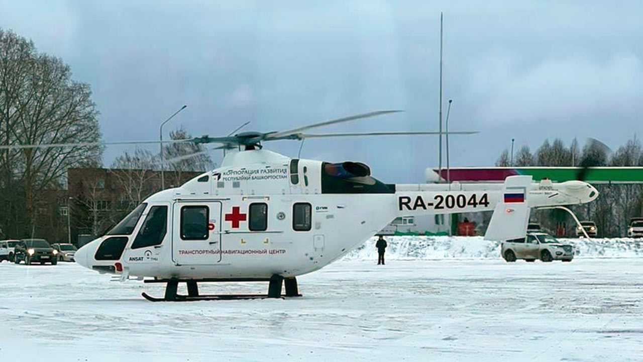 В Башкирии беременной жительнице Бирска понадобился вертолет
