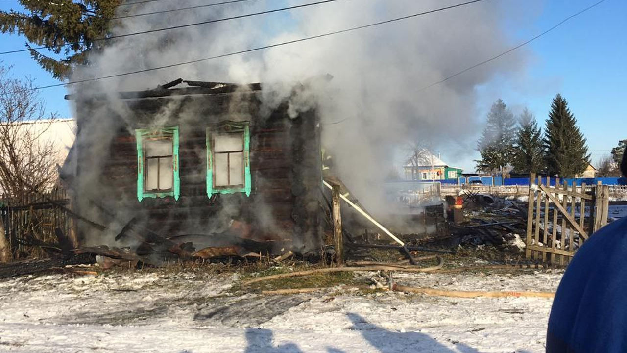 В Нуримановском районе Башкирии во время тушения пожара обнаружили тело мужчины