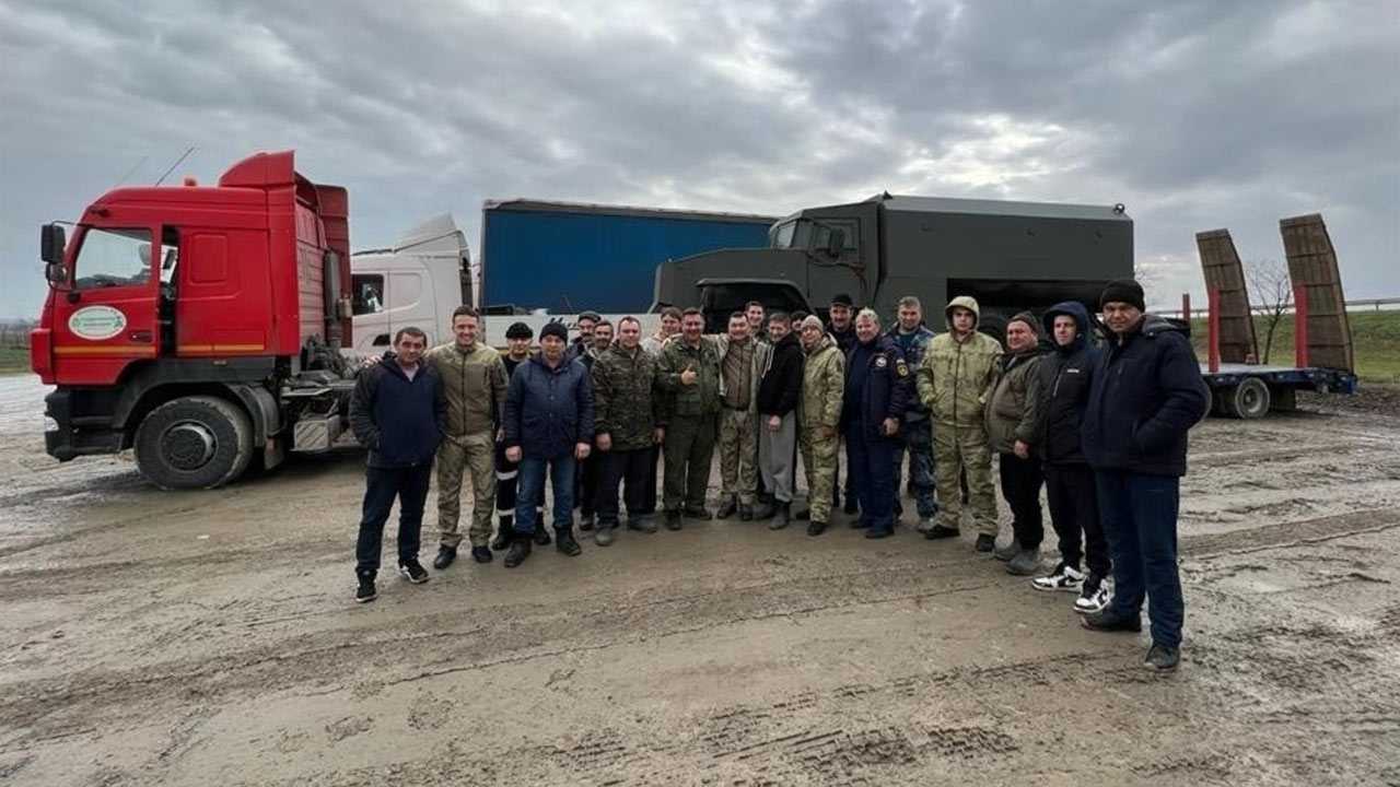 Добровольческим батальонам из Башкирии доставили 3 гумконвой