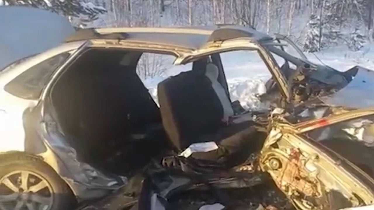 В Абзелиловском районе Башкирии из-за плохого качества дороги погиб пассажир Lada Granta (ВИДЕО)