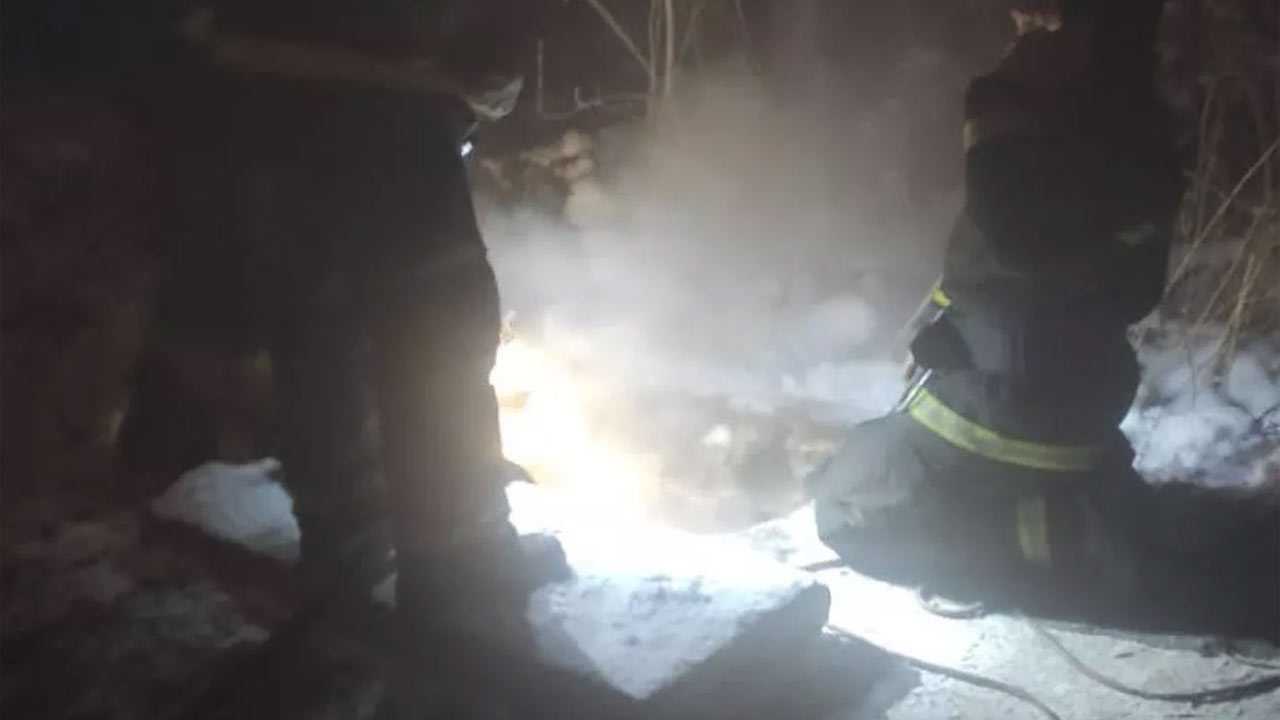 В Салавате пожарные спасли 42-летнего мужчину из горящего колодца