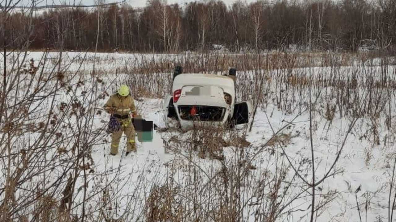 В Белебеевском районе Башкирии в ДТП погиб 84-летний водитель