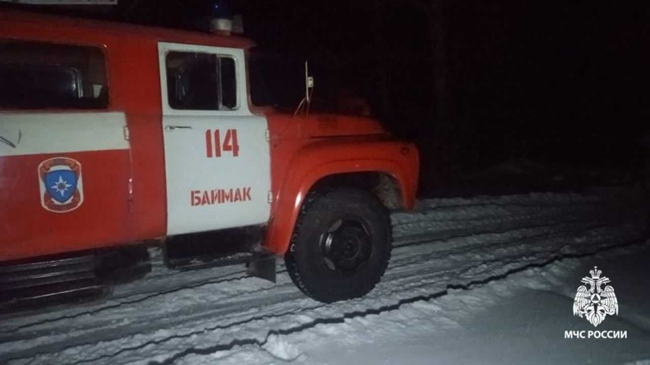 В Баймакском районе Башкирии произошел смертельный пожар