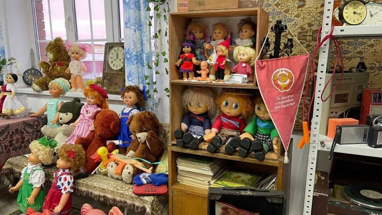 В Бураевском районе Башкирии семья открыла музей советского детства