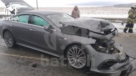 В Кармаскалинском районе Башкирии в аварию попала жена мэра Салавата